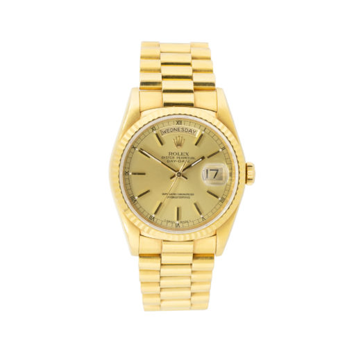 Rolex 18238 Day-Date 18k Yellow Gold Presidential Watch - Image 3